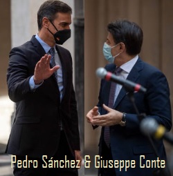 Encuentro de Pedro Sánchez con Giuseppe Conte en Roma (DP.net)